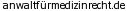 anwaltf�rmedizinrecht.de